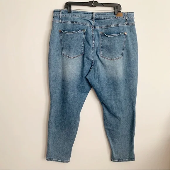 Judy Blue Boyfriend Fit High Waist Light Wash Jeans Size 24W - Picture 9 of 14
